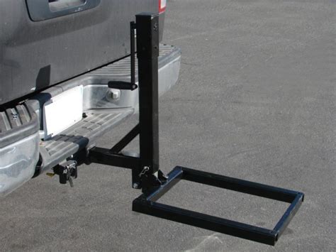 Raise/Lower Hitch Mount Cargo Carrier Lift Hauler Trailer Jack ...