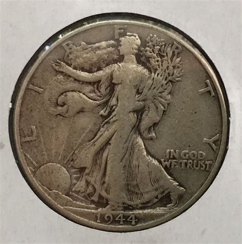 1944 P Walking Liberty Silver Half Dollar Coin Collectibles Art And Collectibles Jan