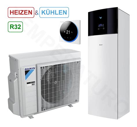 Wärmepumpe 4 kW Daikin Altherma 3 R F TEMPERATURO