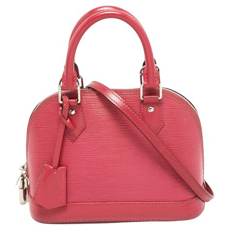 Louis Vuitton Fuchsia Epi Leather Alma Bb Bag At Stdibs