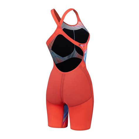 Speedo Womens Fastskin Lzr Pure Valor 2 0 Openback Kneeskin Race