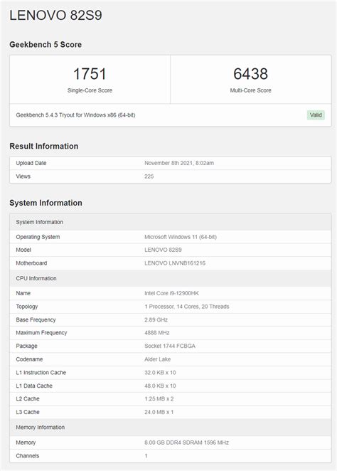 La Primera Filtración Pública Del Intel Alder Lake P Core I9 12900hk