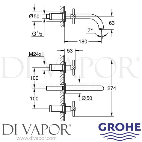 Grohe Atrio Hole Basin Mixer Spare Parts