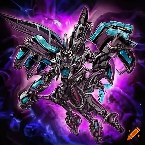 Futuristic Mechanical Entity Artwork In Yu Gi Oh Style On Craiyon