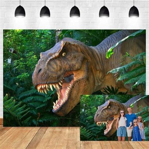 Amazon Leyiyi 5x3ft Photography Background 3D Safari Dinasour