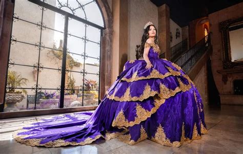 Pin de Maria Mojica en Purple Passion Xv vestidos Quinceañera Vestidos