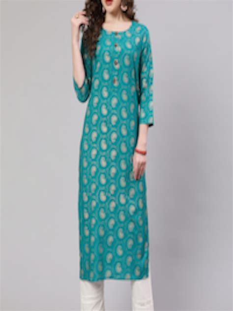 Buy Nehamta Women Paisley Printed Indie Prints Kurta Kurtas For Women