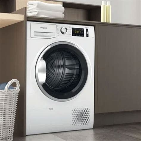 Hotpoint Activecare Ntm118x3xbuk 8kg Load Heat Pump Tumble Dryer White A Rated