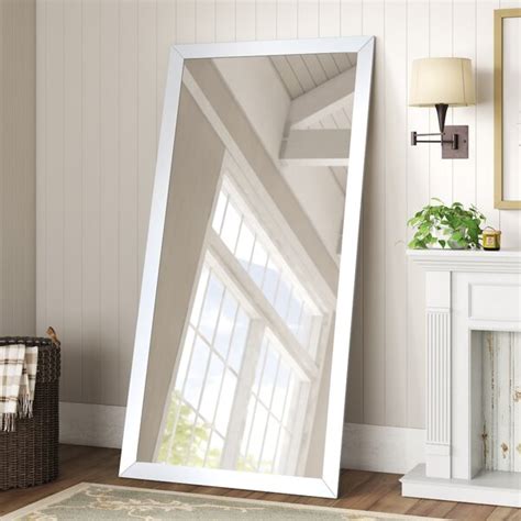 Halen Manufactured Wood Flat Wall Mirror And Reviews Birch Lane