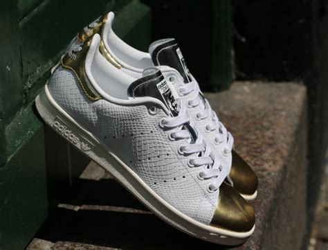 Adidas Stan Smith White Gold Metallic Où Lacheter