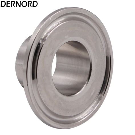 DERNORD 25MM OD Sanitary Pipe Weld Ferrule 1 5 Tri Clamp Type