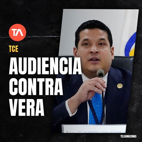 Teleamazonas On Twitter Alembert Vera Presidente Del Cpccs Afronta