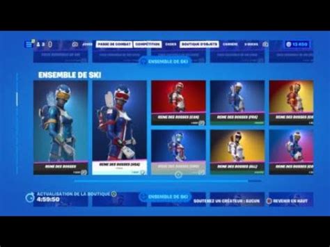 Fortnite J Ach Te Le Skin Reine Des Bosses Chn Youtube