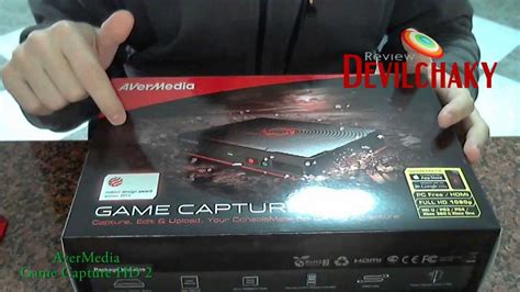 Avermedia Game Capture Hd Unboxing Youtube