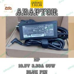 Promo Adaptor Charger Original Laptop Hp Series V A W Blue