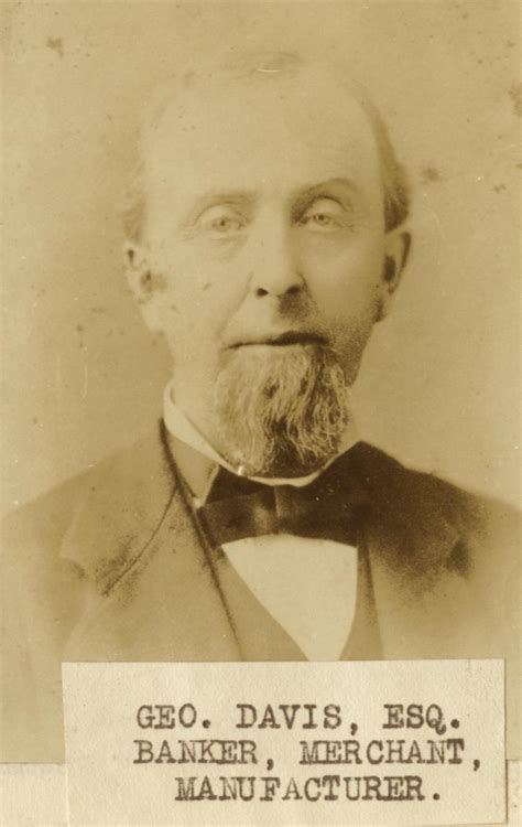 Portrait Of George Davis Scioto Historical