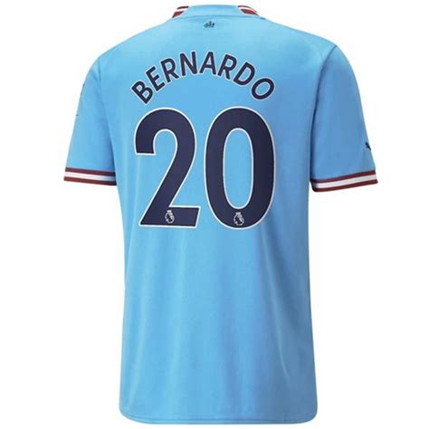 Maillots Football Manchester City Bernardo Silva Domicile