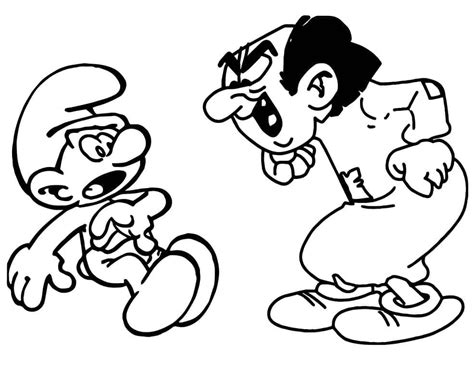 Desenhos De Gargamel Para Colorir Pintar E Imprimir ColorirOnline