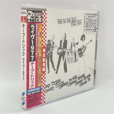 Cheap Trick Out To Get You Live 1977 Japan Music CD Bonus Tracks EBay