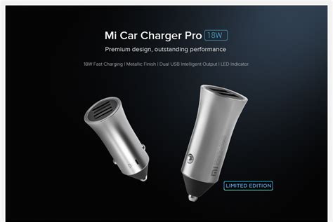 Mi 18w Car Charger Pro Mi India