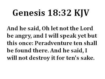 Genesis 18 32 33 KJV Genesis 18 Book Of Genesis King James Version