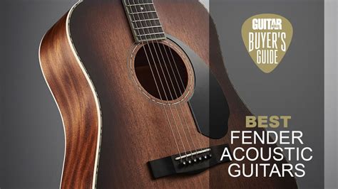 Best Fender Acoustic Guitars 2025 Fender Acoustics For All Levels