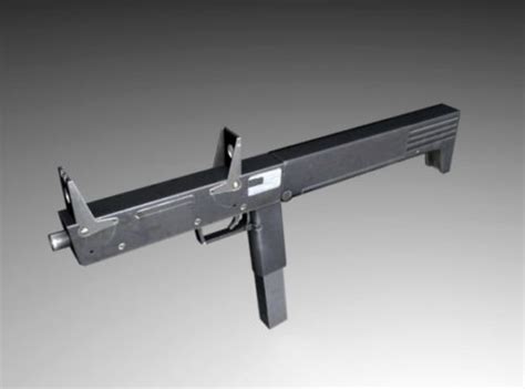 Weapon Pp90 Submachine Gun 3D Model - .Ma, Mb - 123Free3DModels