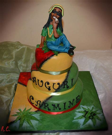 Bob Marley Cake Decorated Cake By Rosa Castiello Cakesdecor