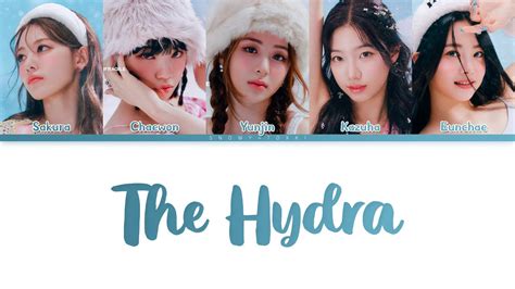 Le Sserafim 르세라핌 The Hydra Color Coded Lyrics 【romengesp