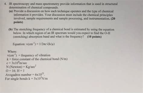 Mass Spectrometry Equation Chemistry Tessshebaylo