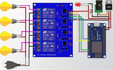 Circuit Diagram Of Home Automation System Using Arduino Ardu