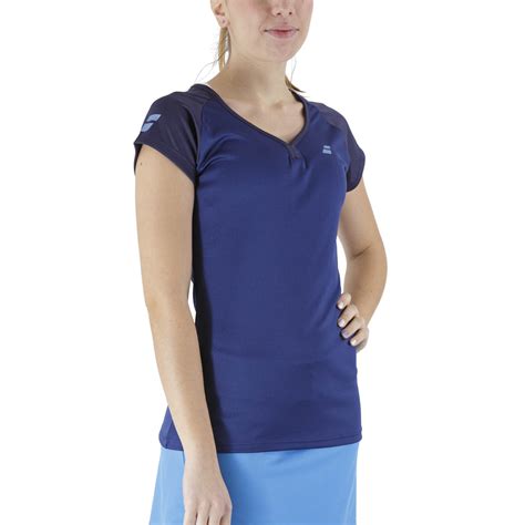 Babolat Play Cap Women S Tennis T Shirt Estate Blue