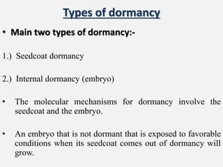 Seed dormancy | PPT