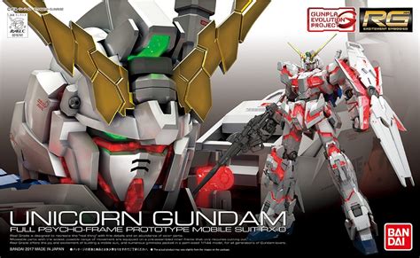 Rx Gundam Unicorn Rg Gunpla Uk