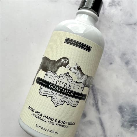 Pure Goat Milk Unscented Hand Wash The Hens Kitchen Shoppe