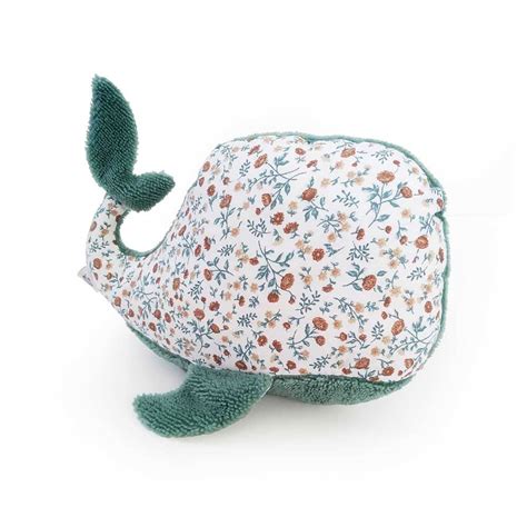 Doudou Peluche Naissance Baleine B B Coco Pistache France