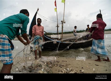 Traditional Fishing Boat Also Called Moon Boat At Inani Beach Cox