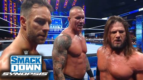 Randy Orton Aj Styles La Knight Take Out The Bloodline Smackdown