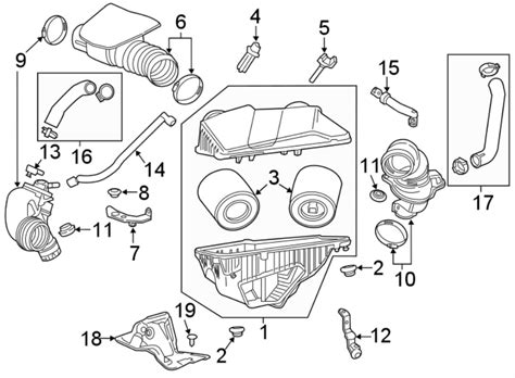 Cadillac Ats Duct Engine Air Intake Resonator Liter