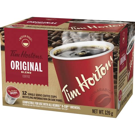 Tassimo Tim Hortons Orig Blend Coffee Pods Pod Compatible With Keurig Brewer Arabica