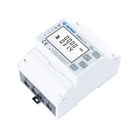 Sdm T Dual Tariff Rs Modbus Din Rail Three Phase Mid Energy