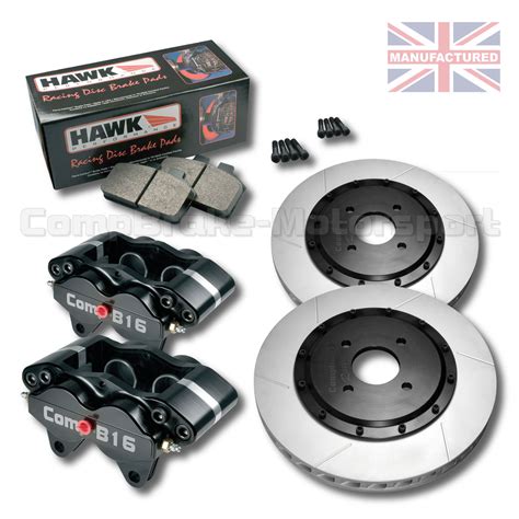 Westfield Kitcars 13 Front Brake Kit 4 Pot Calipers B16 247mm X