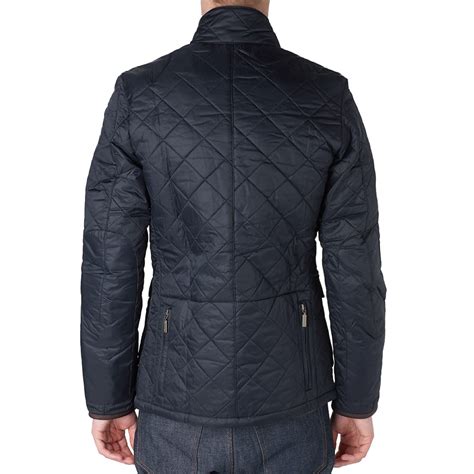 Barbour Beacon Sports Quilt Jacket Navy End