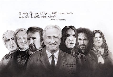 Tribute to Alan Rickman - RIP by uschi93 on DeviantArt