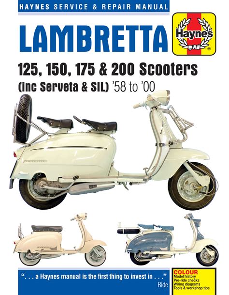 Lambretta Dl Gp Haynes Repair Manuals Guides