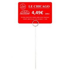 Piques Cm En Inox Pour Tiquettes De Prix Compatible Evolis Edikio