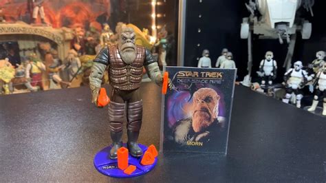 Morn Star Trek Deep Space Nine Playmates Action Figure Unboxing And