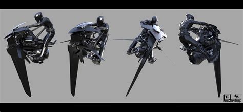 Hover-Bike Concept - Gerald-Blaise-Concept-Artist