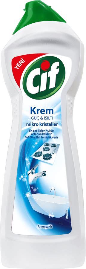 Cif Krem Amonyaklı 500ml MUTFAK YÜZEY TEMİZLEYİCİ CİF