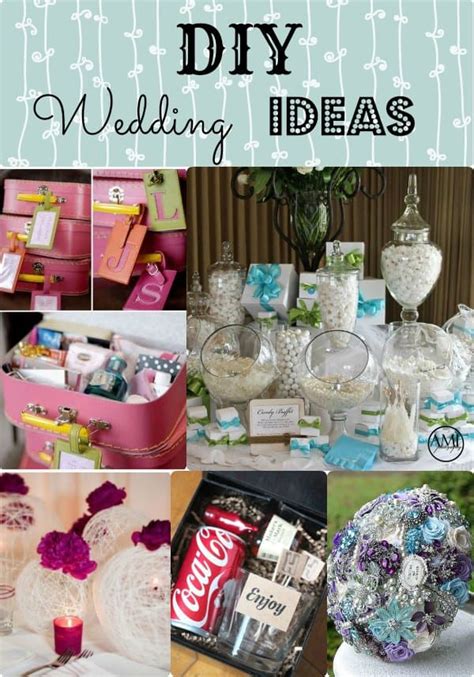 DIY Wedding Ideas! Keep your budget under control with these tips!